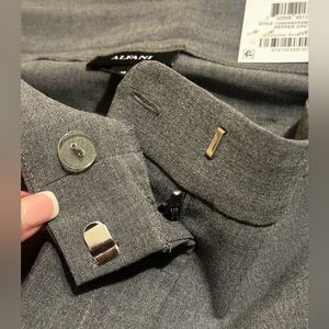 Alfani Women's Gray Tailored Dress Trousers - NWT Size 16